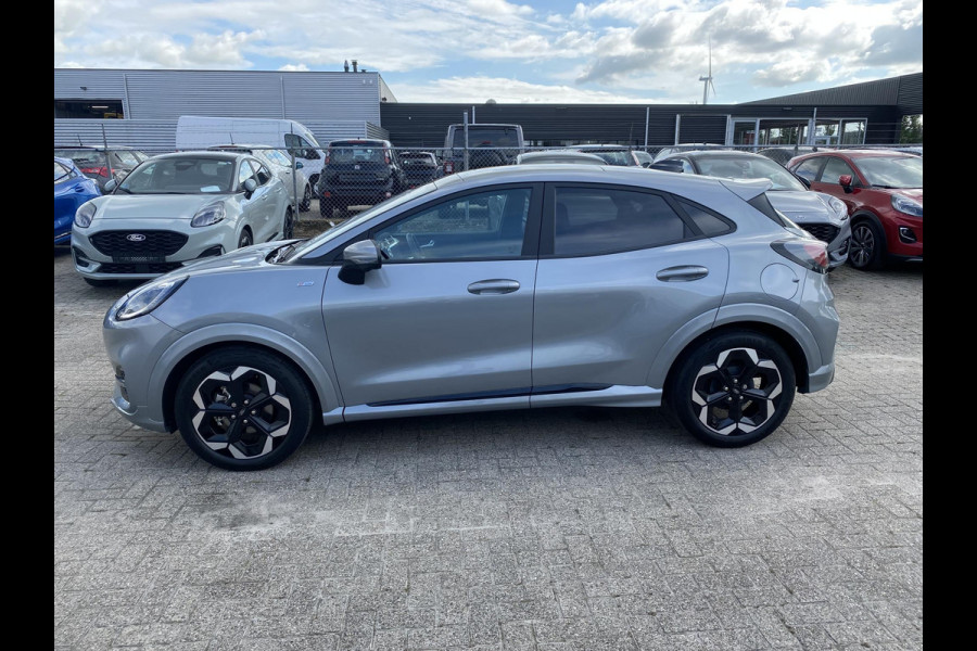 Ford Puma 1.0 EcoBoost Hybrid ST-Line X 155pk Automaat | Panoramadak | Afneembare trekhaak | Winter Pack | Adaptive cruise control | 360 graden camera | Bang&Olufsen | Elektrsiche achterklep | Matrix LED