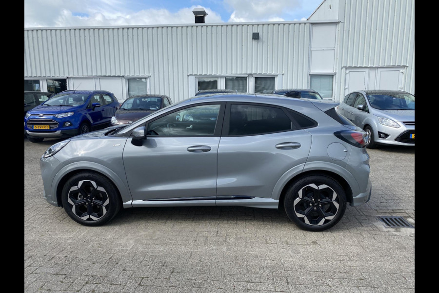 Ford Puma 1.0 EcoBoost Hybrid ST-Line X 155pk Automaat | Panoramadak | Afneembare trekhaak | Winter Pack | Adaptive cruise control | 360 graden camera | Bang&Olufsen | Elektrsiche achterklep | Matrix LED