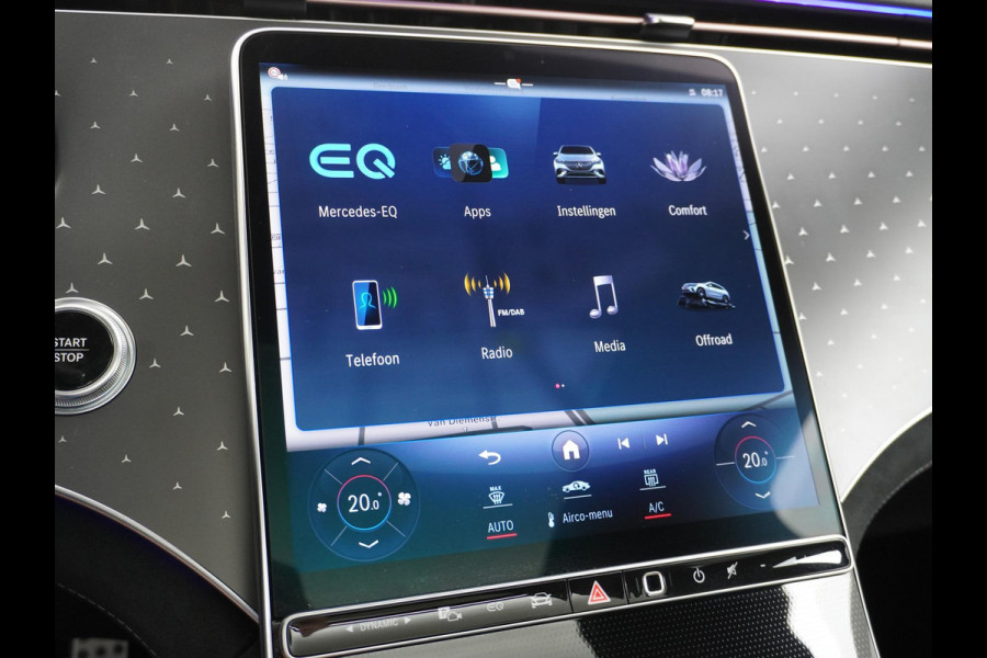 Mercedes-Benz EQE SUV 500 4Matic AMG Line 91 kWh LUCHTVERING | ELEK. TREKHAAK | MEMORY SEAT | BURMESTER | PANO ADAPTIVE CRUISE | HUD | BOMVOLLE AUTO