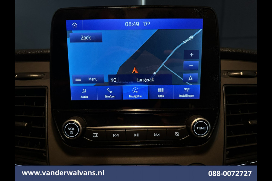 Ford Transit Custom 2.0 TDCI L2H1 Euro6 Airco | Camera | Navigatie | LED | Cruisecontrol | Android Auto Stoelverwarming, Verwarmde voorruit, Parkeersensoren, Bijrijdersbank