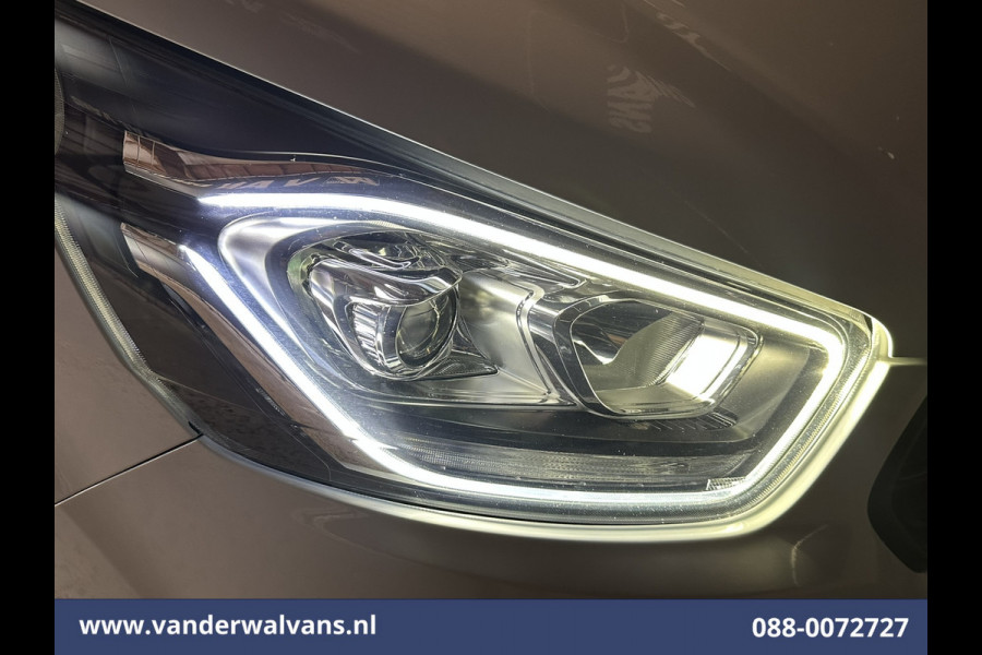 Ford Transit Custom 2.0 TDCI L2H1 Euro6 Airco | Camera | Navigatie | LED | Cruisecontrol | Android Auto Stoelverwarming, Verwarmde voorruit, Parkeersensoren, Bijrijdersbank