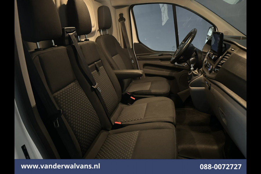 Ford Transit Custom 2.0 TDCI L2H1 Euro6 Airco | Camera | Navigatie | LED | Cruisecontrol | Android Auto Stoelverwarming, Verwarmde voorruit, Parkeersensoren, Bijrijdersbank