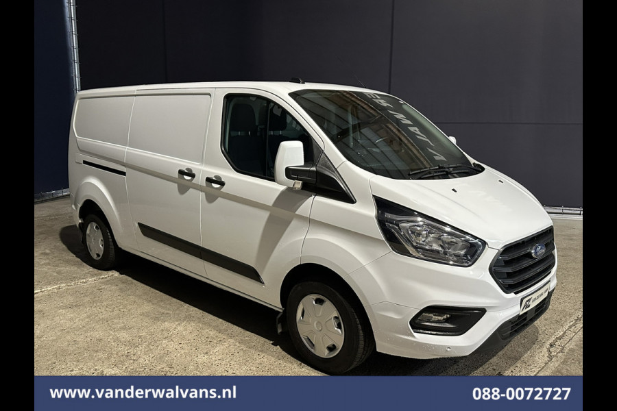 Ford Transit Custom 2.0 TDCI L2H1 Euro6 Airco | Camera | Navigatie | LED | Cruisecontrol | Android Auto Stoelverwarming, Verwarmde voorruit, Parkeersensoren, Bijrijdersbank