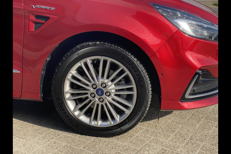Ford S-Max 2.5 FHEV 5p Vignale 190pk | Full LED | SONY SYNC 3 Navigatie | Stoelverwarmingen en Koeling | Adaptieve Cruise | BLIS | 1.700kg Trekgewicht