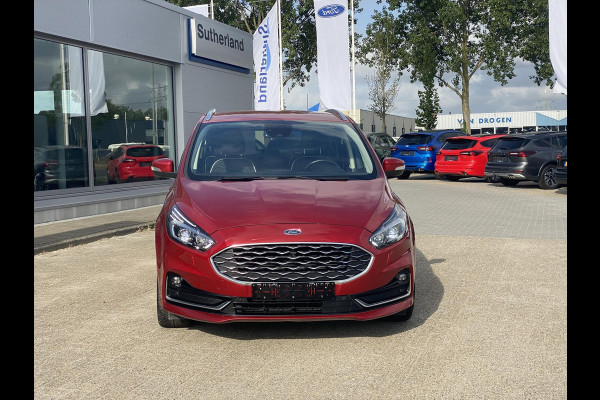 Ford S-Max 2.5 FHEV 5p Vignale 190pk | Full LED | SONY SYNC 3 Navigatie | Stoelverwarmingen en Koeling | Adaptieve Cruise | BLIS | 1.700kg Trekgewicht