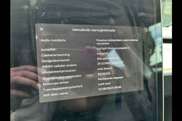 Tesla Model 3 Standard RWD Plus 60 kWh 86% SOH  19INCH 1e Eigenaar NL-Auto