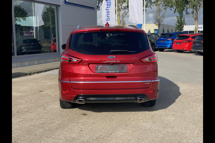Ford S-Max 2.5 FHEV 5p Vignale 190pk | Full LED | SONY SYNC 3 Navigatie | Stoelverwarmingen en Koeling | Adaptieve Cruise | BLIS | 1.700kg Trekgewicht