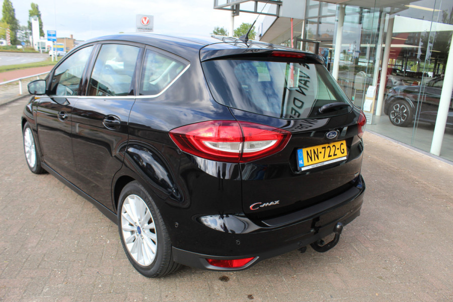 Ford C-MAX 1.0 Titanium , 125pk Climate control , Camera , Trekhaak afneembaar , Cruise Navigatie , Bluetooth , Park. Assist , LED dag rijverlichting