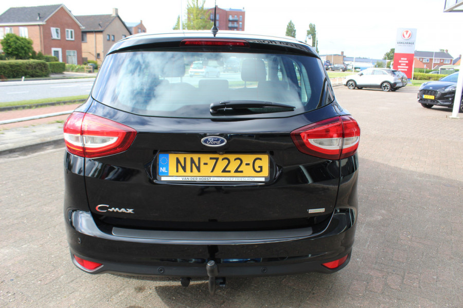 Ford C-MAX 1.0 Titanium , 125pk Climate control , Camera , Trekhaak afneembaar , Cruise Navigatie , Bluetooth , Park. Assist , LED dag rijverlichting