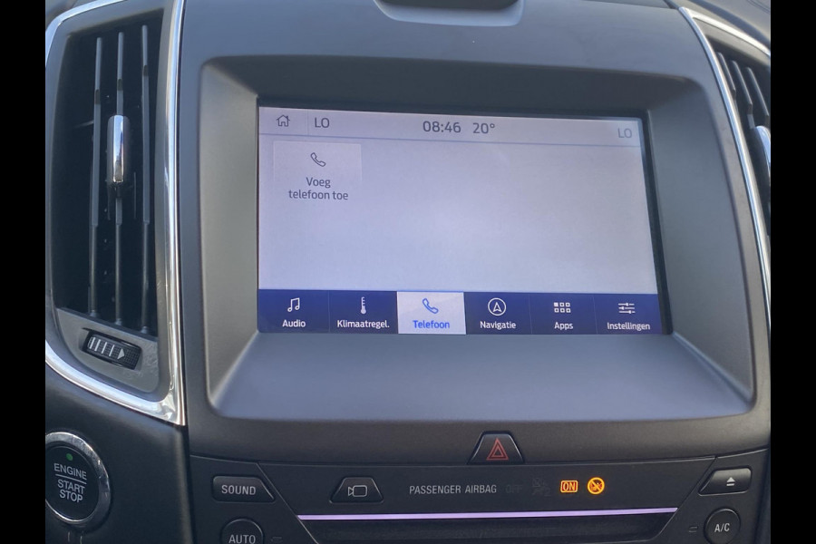 Ford S-Max 2.5 FHEV 5p Vignale 190pk | Full LED | SONY SYNC 3 Navigatie | Stoelverwarmingen en Koeling | Adaptieve Cruise | BLIS | 1.700kg Trekgewicht
