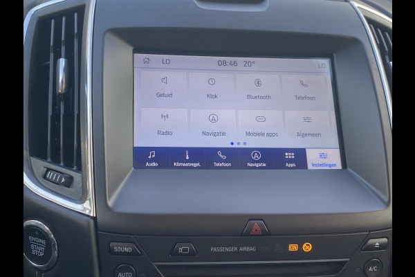 Ford S-Max 2.5 FHEV 5p Vignale 190pk | Full LED | SONY SYNC 3 Navigatie | Stoelverwarmingen en Koeling | Adaptieve Cruise | BLIS | 1.700kg Trekgewicht