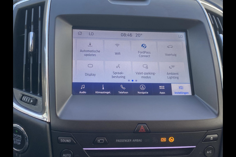 Ford S-Max 2.5 FHEV 5p Vignale 190pk | Full LED | SONY SYNC 3 Navigatie | Stoelverwarmingen en Koeling | Adaptieve Cruise | BLIS | 1.700kg Trekgewicht