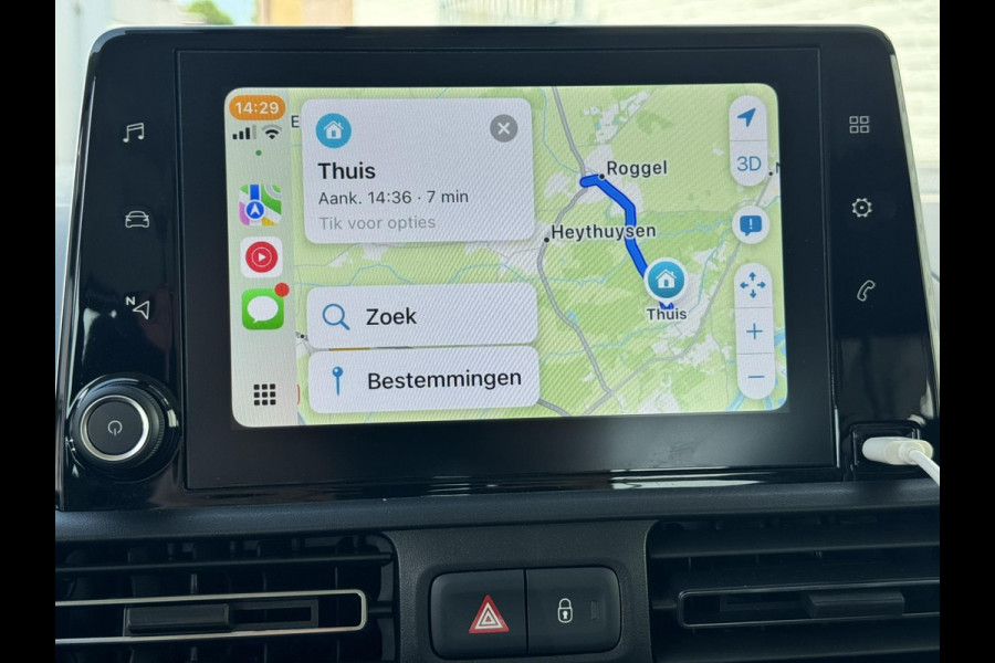 Citroën Berlingo 1.2 PureTech Shine Automaat Cruise control Climate control Achteruitrijcamera Apple Carplay / Android auto