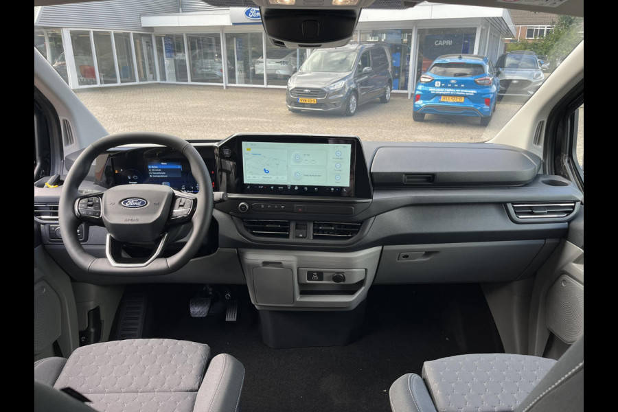 Ford Transit Custom 320 2.5 PHEV L2H1 Limited DC | SCI | 233pk | Dubbele Cabine | Dubbele zijschuifdeur | 12-weg verstel- en verwarmbare AGR Stoelen | Inklapbare trekhaak | 17 inch lichtmetalen velgen | Driver Assistance Pack Premium  | Verwarmbaar stuurwiel | Bekleding zijwand en achterdeuren (volledig) | PRIJS EX. BTW INCL. BPM