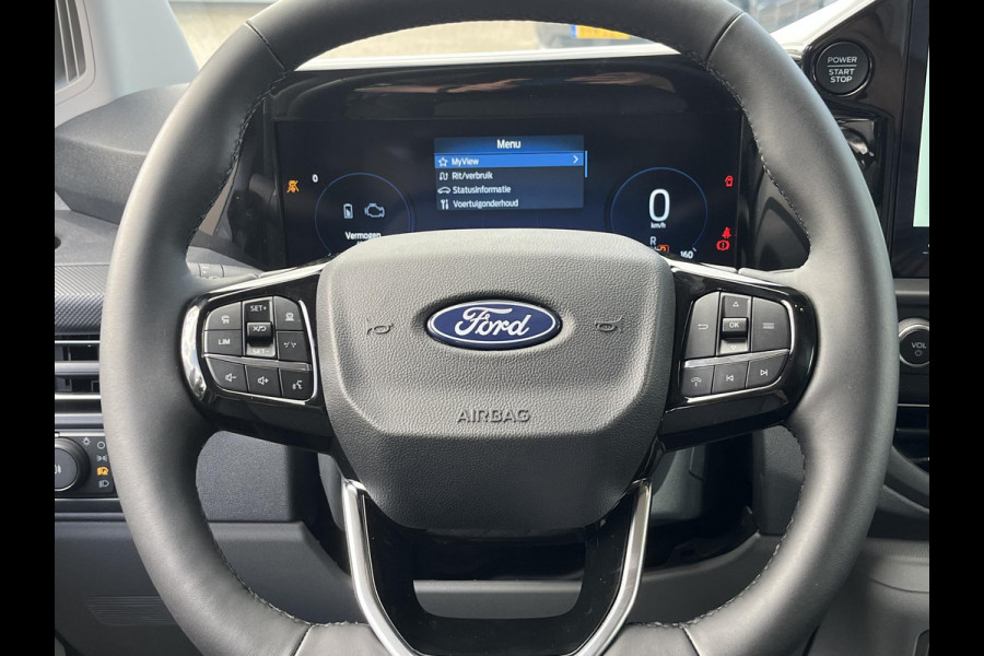 Ford Transit Custom 320 2.5 PHEV L2H1 Limited DC | SCI | 233pk | Dubbele Cabine | Dubbele zijschuifdeur | 12-weg verstel- en verwarmbare AGR Stoelen | Inklapbare trekhaak | 17 inch lichtmetalen velgen | Driver Assistance Pack Premium  | Verwarmbaar stuurwiel | Bekleding zijwand en achterdeuren (volledig) | PRIJS EX. BTW INCL. BPM
