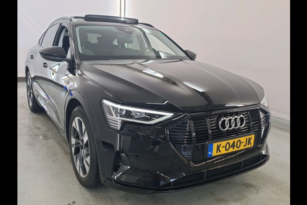 Audi e-tron Sportback 50 quattro Business edition Plus 71 kWh | Black Edition | Panoramadak | Memory Seats | Luchtvering | Adaptive Cruise Control | Apple Carplay | Keyless | Matrix LED | Leder | Stoelverwarming | NAP |