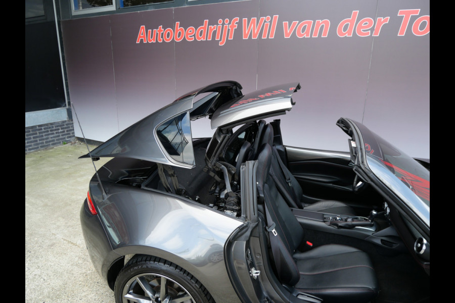 Mazda MX-5 RF 2.0 SkyActiv-G GT-M | AUTOMAAT | LEER | CARPLAY | BOSE | KEYLESS | ALL-IN!!