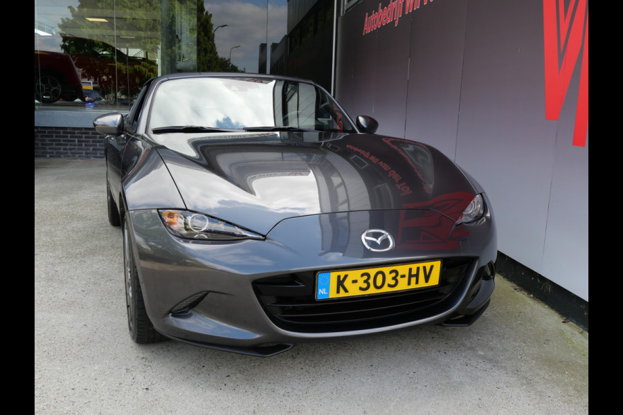 Mazda MX-5 RF 2.0 SkyActiv-G GT-M | AUTOMAAT | LEER | CARPLAY | BOSE | KEYLESS | ALL-IN!!