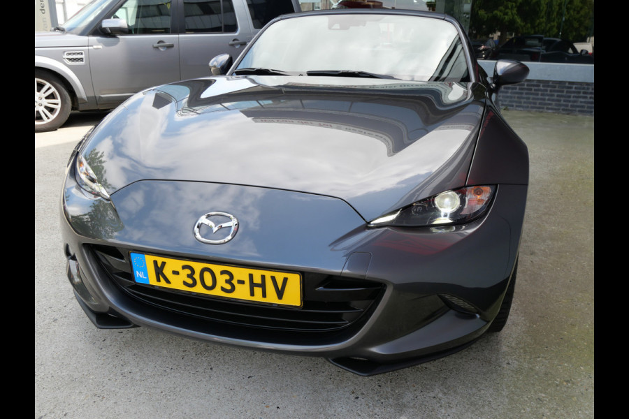 Mazda MX-5 RF 2.0 SkyActiv-G GT-M | AUTOMAAT | LEER | CARPLAY | BOSE | KEYLESS | ALL-IN!!