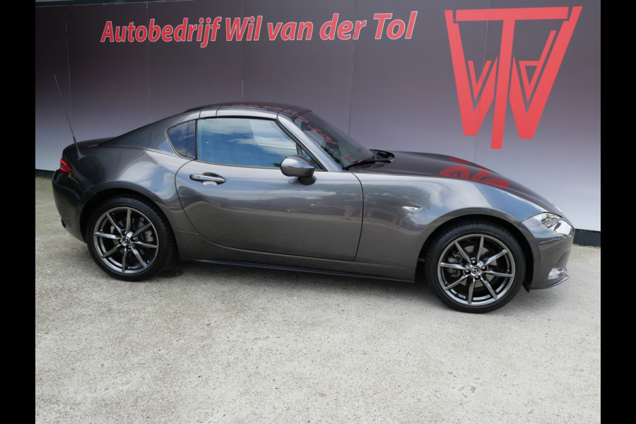 Mazda MX-5 RF 2.0 SkyActiv-G GT-M | AUTOMAAT | LEER | CARPLAY | BOSE | KEYLESS | ALL-IN!!