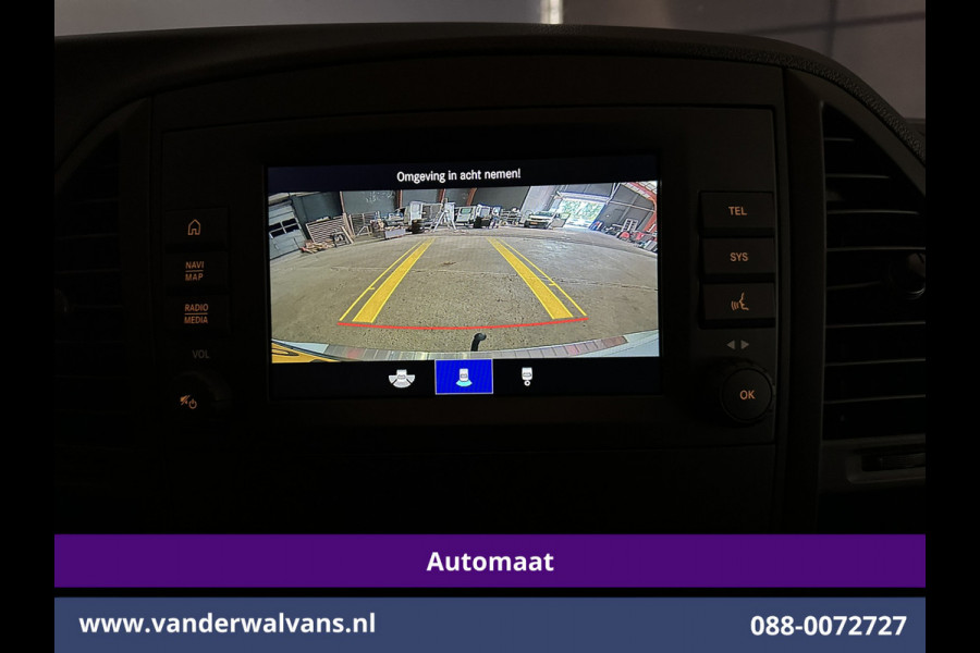 Mercedes-Benz Vito 116 CDI 164pk 9G-Tronic Automaat L3H1 Euro6 Airco | Camera | LED | Apple Carplay | 2500kg Trekhaak Android Auto, cruisecontrol, parkeersensoren