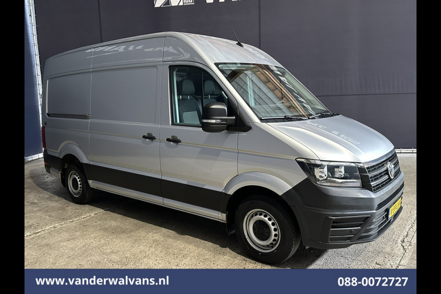 Volkswagen Crafter 2.0 TDI 141pk L3H3 L2H2 Euro6 Airco | Camera | Apple Carplay | Cruisecontrol | Chauffeursstoel Parkeersensoren, Bijrijdersbank, 3000kg trekvermogen,  Android Auto, zilver
