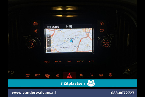 Fiat Dobló Cargo 1.3 MJ L1H1 Euro6 Airco | 3-Zits | Camera | Navigatie | Cruisecontrol | Parkeersensoren | Zijdeur, bijrijdersbank