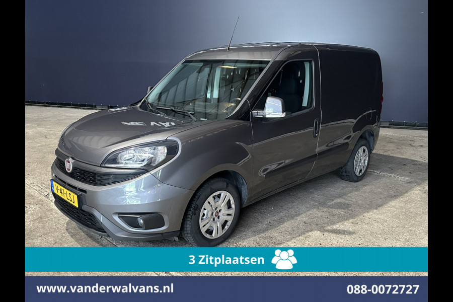 Fiat Dobló Cargo 1.3 MJ L1H1 Euro6 Airco | 3-Zits | Camera | Navigatie | Cruisecontrol | Parkeersensoren | Zijdeur, bijrijdersbank