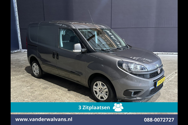 Fiat Dobló Cargo 1.3 MJ L1H1 Euro6 Airco | 3-Zits | Camera | Navigatie | Cruisecontrol | Parkeersensoren | Zijdeur, bijrijdersbank