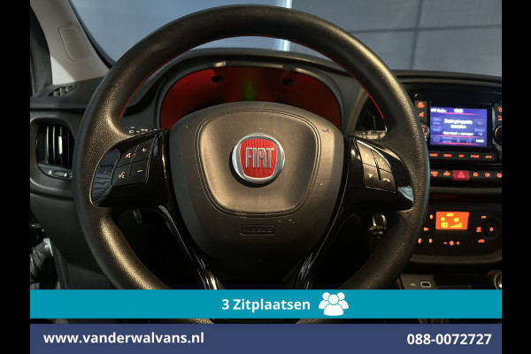 Fiat Dobló Cargo 1.3 MJ L1H1 Euro6 Airco | 3-Zits | Camera | Navigatie | Cruisecontrol | Parkeersensoren | Zijdeur, bijrijdersbank