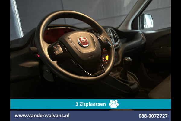 Fiat Dobló Cargo 1.3 MJ L1H1 Euro6 Airco | 3-Zits | Camera | Navigatie | Cruisecontrol | Parkeersensoren | Zijdeur, bijrijdersbank