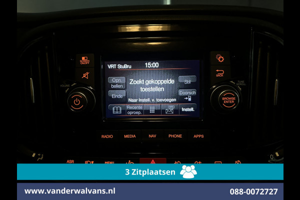 Fiat Dobló Cargo 1.3 MJ L1H1 Euro6 Airco | 3-Zits | Camera | Navigatie | Cruisecontrol | Parkeersensoren | Zijdeur, bijrijdersbank