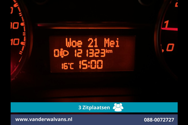 Fiat Dobló Cargo 1.3 MJ L1H1 Euro6 Airco | 3-Zits | Camera | Navigatie | Cruisecontrol | Parkeersensoren | Zijdeur, bijrijdersbank
