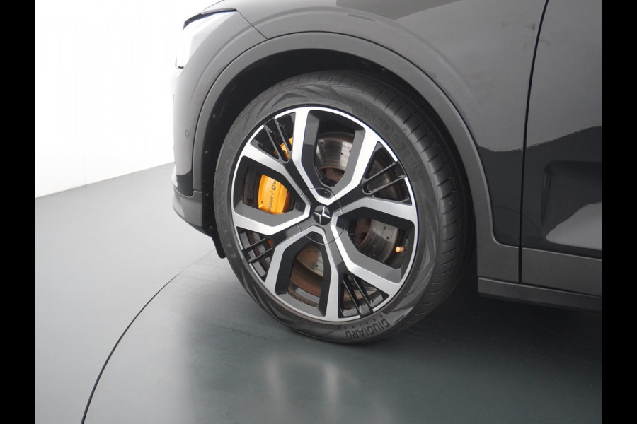 Polestar 2 78kWh 408PK PERFORMANCE 0-100 4,7sec. SOH 92,82% Long Range Trekhaak Pano-dak Elektr.Stoel+verwarmd Stuurverward (semi-)-AutoPil Google-Android® Navi 360°Camera Elek.Achterklep PDC-a+v Performance-Ophanging Premium-Audio Active-Grille Keyless LEDParkeerassist auto 1.500KG Trekgewicht! 1e Eigenaar 3fase 11kw thuis laden