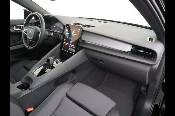 Polestar 2 78kWh 408PK PERFORMANCE 0-100 4,7sec. SOH 92,82% Long Range Trekhaak Pano-dak Elektr.Stoel+verwarmd Stuurverward (semi-)-AutoPil Google-Android® Navi 360°Camera Elek.Achterklep PDC-a+v Performance-Ophanging Premium-Audio Active-Grille Keyless LEDParkeerassist auto 1.500KG Trekgewicht! 1e Eigenaar 3fase 11kw thuis laden