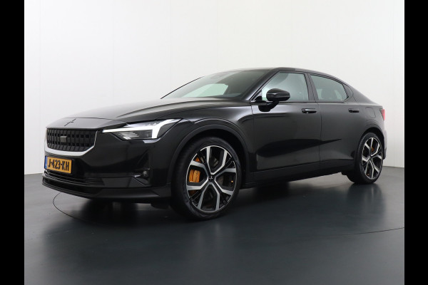 Polestar 2 78kWh 408PK PERFORMANCE 0-100 4,7sec. SOH 92,82% Long Range Trekhaak Pano-dak Elektr.Stoel+verwarmd Stuurverward (semi-)-AutoPil Google-Android® Navi 360°Camera Elek.Achterklep PDC-a+v Performance-Ophanging Premium-Audio Active-Grille Keyless LEDParkeerassist auto 1.500KG Trekgewicht! 1e Eigenaar 3fase 11kw thuis laden