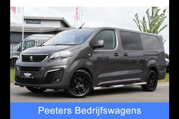 Peugeot Expert 2.0 BlueHDI L3 PB Edition DC Cruise, Carplay. Automaat, 2 x Schuifdeur, Sensoren, 120pk, Multimedia, Uniek!