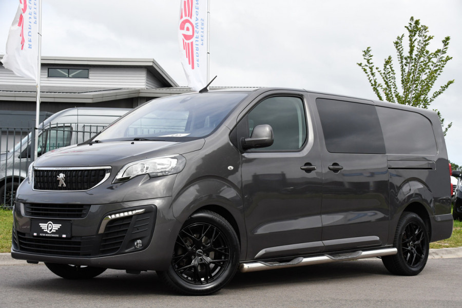 Peugeot Expert 2.0 BlueHDI L3 PB Edition DC Cruise, Carplay. Automaat, 2 x Schuifdeur, Sensoren, 120pk, Multimedia, Uniek!