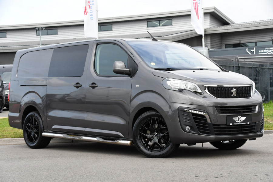 Peugeot Expert 2.0 BlueHDI L3 PB Edition DC Cruise, Carplay. Automaat, 2 x Schuifdeur, Sensoren, 120pk, Multimedia, Uniek!