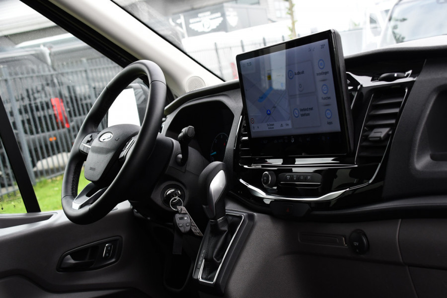 Ford Transit 350 2.0 TDCI L3H2 DC Raptor Grill Cruise, Camera, Carplay, Automaat, Sensoren, Trekhaak, NAVI, Multimedia, Uniek!