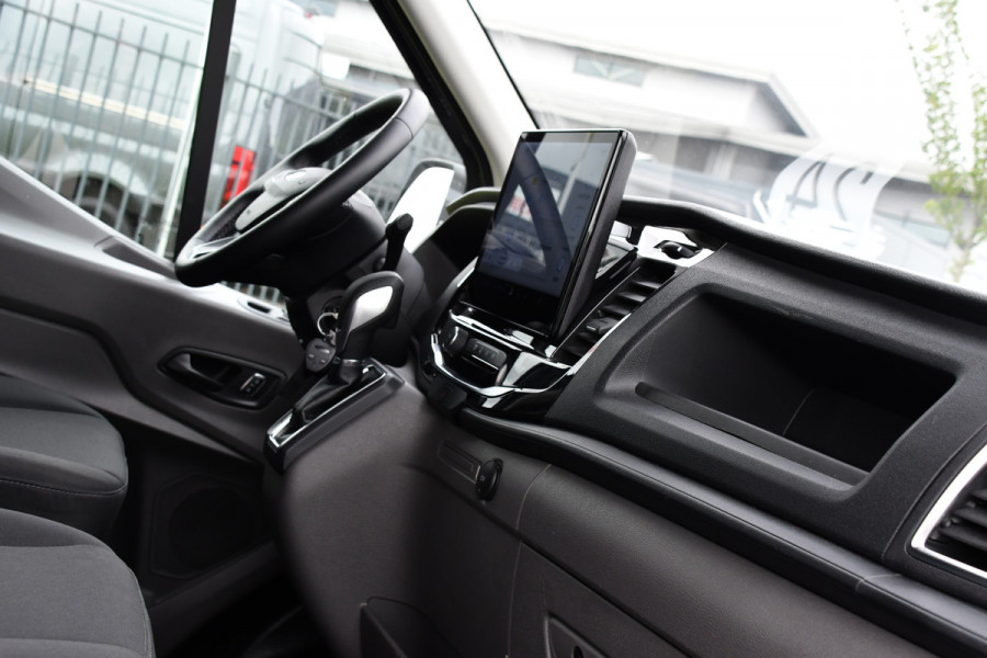 Ford Transit 350 2.0 TDCI L3H2 DC Raptor Grill Cruise, Camera, Carplay, Automaat, Sensoren, Trekhaak, NAVI, Multimedia, Uniek!