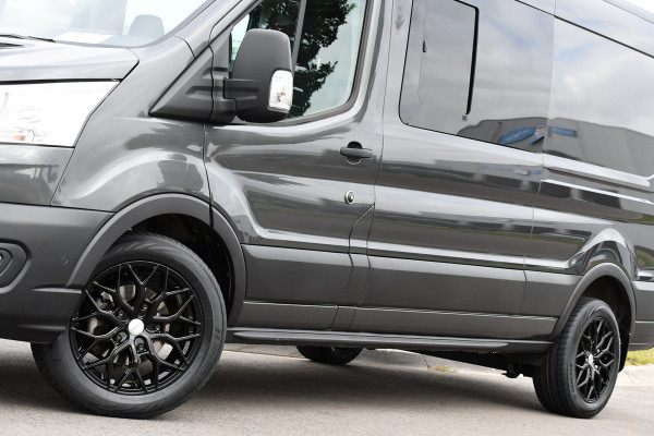 Ford Transit 350 2.0 TDCI L3H2 DC Raptor Grill Cruise, Camera, Carplay, Automaat, Sensoren, Trekhaak, NAVI, Multimedia, Uniek!