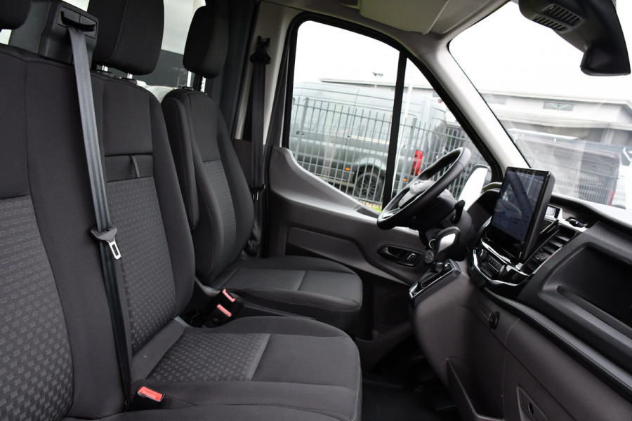 Ford Transit 350 2.0 TDCI L3H2 DC Raptor Grill Cruise, Camera, Carplay, Automaat, Sensoren, Trekhaak, NAVI, Multimedia, Uniek!