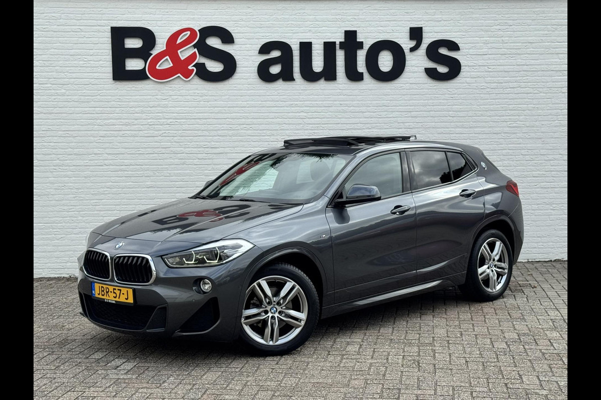 BMW X2 SDrive18i High Executive Automaat Cruise control Climate control Stoelverwarming Leder Navigatie Full LED Head up display BMW X2 SDrive18i High Executive Automaat Cruise control Climate control Stoelverwarming Leder Navigatie Full LED Head up display