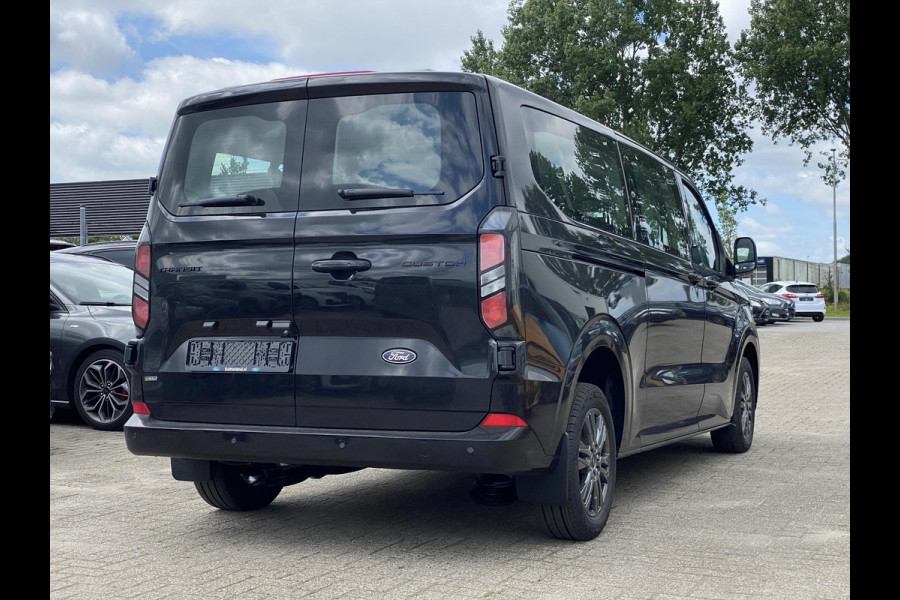 Ford Transit Custom 340 2.5 PHEV L2H1 Limited 233pk | Kombi | Incl. BTW/BPM | Dubbele zijschuifdeur | Inklapbare trekhaak | 17 inch lichtmetalen velgen | Driver Assistance Pack Premium |