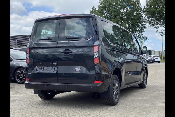 Ford Transit Custom 340 2.5 PHEV L2H1 Limited 233pk | Kombi | Incl. BTW/BPM | Dubbele zijschuifdeur | Inklapbare trekhaak | 17 inch lichtmetalen velgen | Driver Assistance Pack Premium |