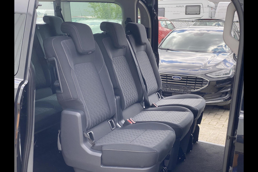 Ford Transit Custom 340 2.5 PHEV L2H1 Limited 233pk | Kombi | Incl. BTW/BPM | Dubbele zijschuifdeur | Inklapbare trekhaak | 17 inch lichtmetalen velgen | Driver Assistance Pack Premium |
