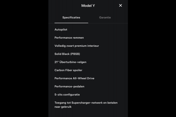 Tesla Model Y Performance AWD 75 kWh 93% SOH NL-AUTO Rijklaarprijs!