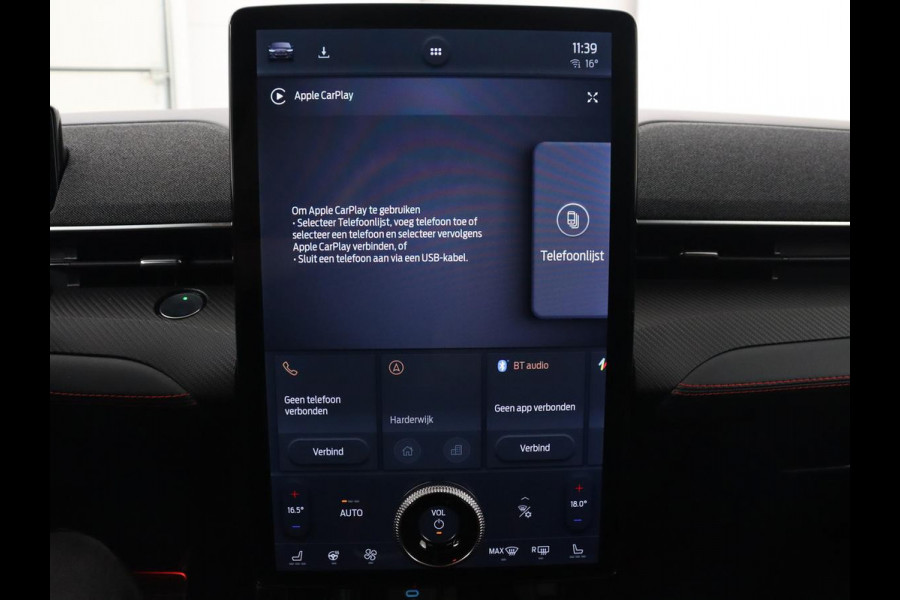 Ford Mustang Mach-E AWD 75 kWh | Leder | Stoelverwarming | Adaptive cruise | 360 camera | Adaptive cruise | B&O Sound | Stuurverwarming | Full LED