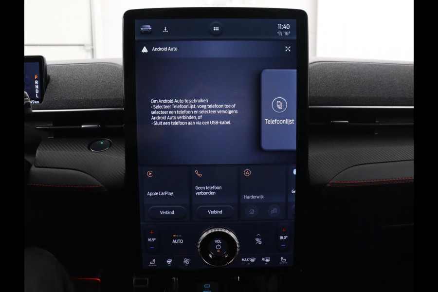 Ford Mustang Mach-E AWD 75 kWh | Leder | Stoelverwarming | Adaptive cruise | 360 camera | Adaptive cruise | B&O Sound | Stuurverwarming | Full LED